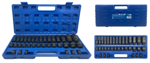 ADLER NASADKI UDAROWE K-D 35szt.1/2" 12-KĄT. KRÓTKIE DŁUGIE AD-35KD/12
