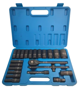 ADLER NASADKI UDAROWE DŁUGIE GRZECHOTKA 23PC 1/2" 8-32mm - 3553.6
