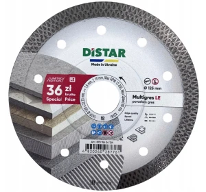 DI-STAR 87015424124 TARCZA TNĄCA 125mm DO GRESU MULTIGRES LIMITED EDITION