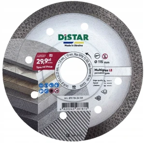 DI-STAR 87015424123 TARCZA TNĄCA 115mm DO GRESU MULTIGRES LIMITED EDITION