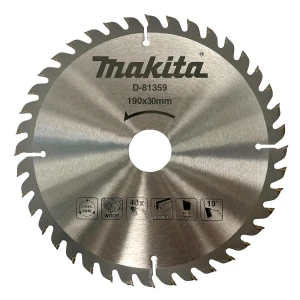 TARCZA TNĄCA DO DREWNA 190X30MM 40 ZĘBÓW PIŁA ECONOMY T.C.T DO PILARKI