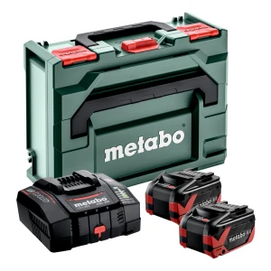 METABO 685305000 ZESTAW ZASILAJĄCY 2x AKU LiHDX 8,0Ah ASC 290 METABOX 145