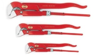 Klucz SZCZUPAK S 1, S1 1/2, S 2 RIDGID zestaw