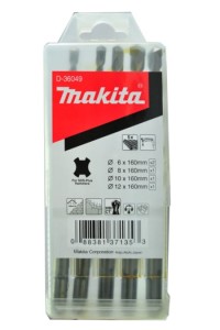 MAKITA Zestaw wierteł SDS-PLUS D-36049