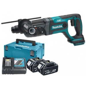 MAKITA DHR241RTJ Młotowiertarka 2X5.0Ah 18V SDS